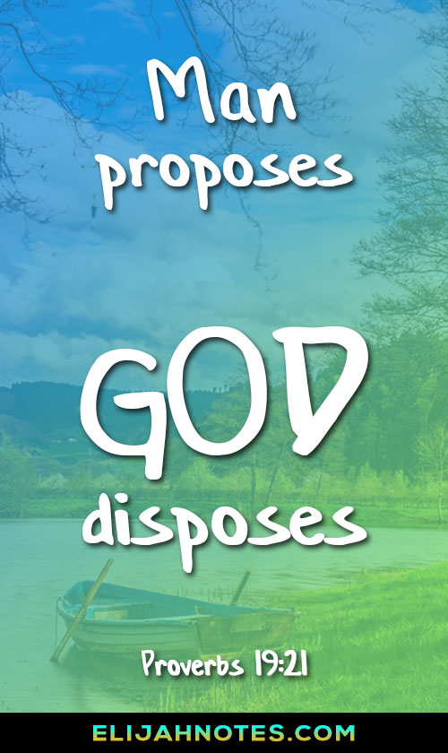 Man proposes God disposes write a story of 80-90words​ - Brainly.in